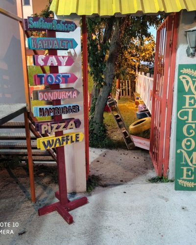 Ayaklı Ahşap Tabela