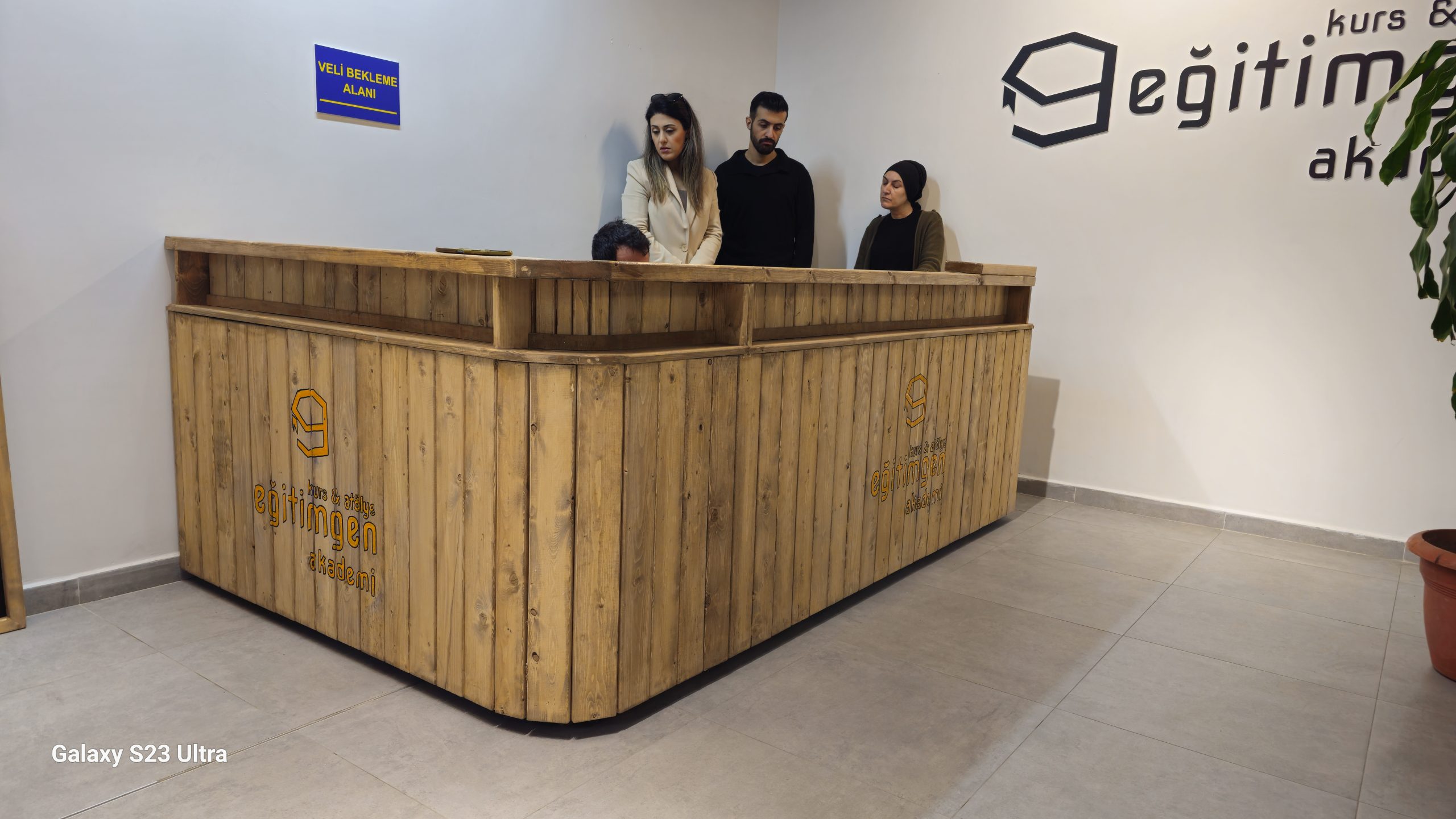 Ağaç Karşılama Bankosu 1 Ağaç Karşılama Bankosu